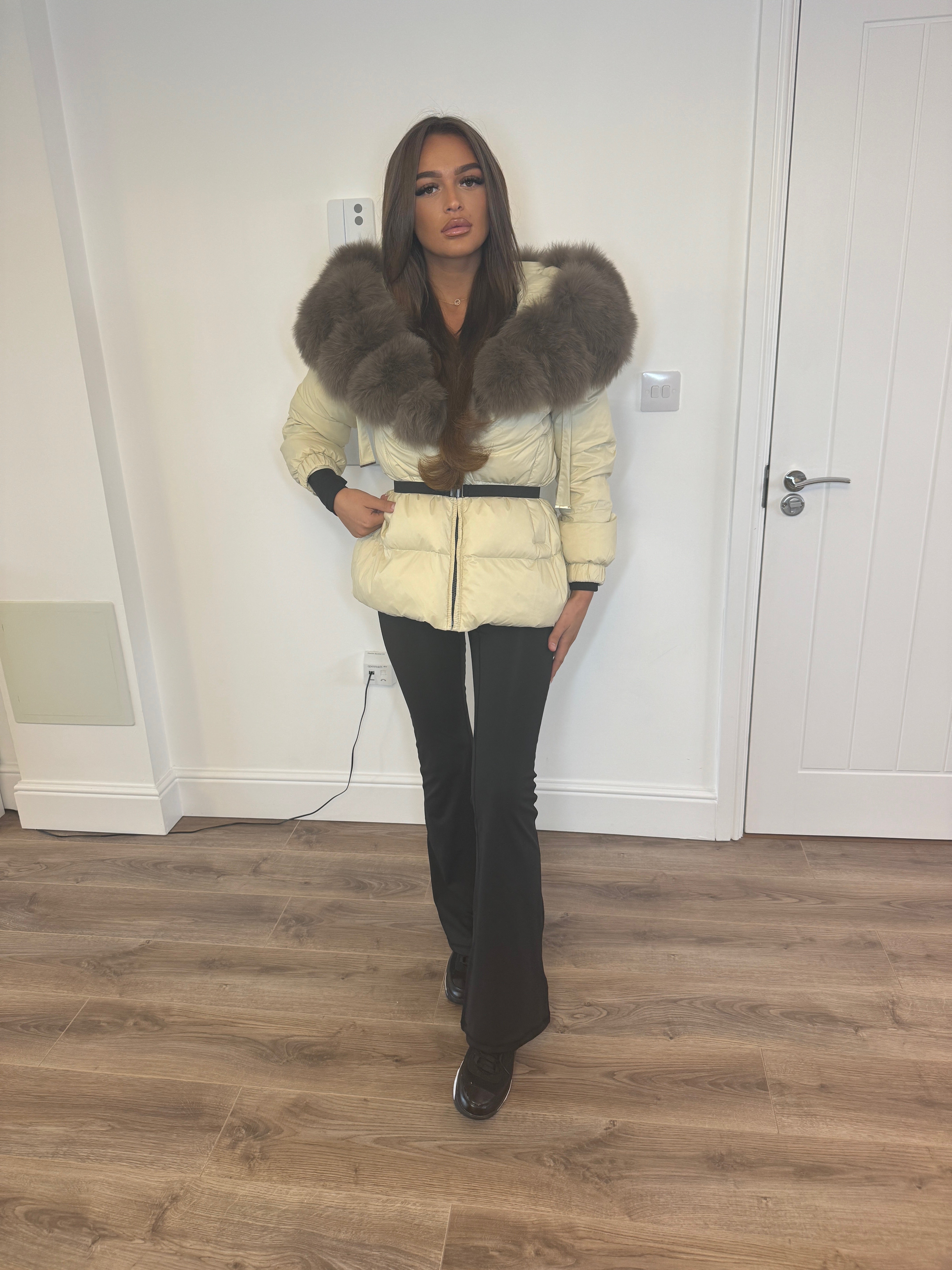 So Extra Fur Trim Puffer Jacket