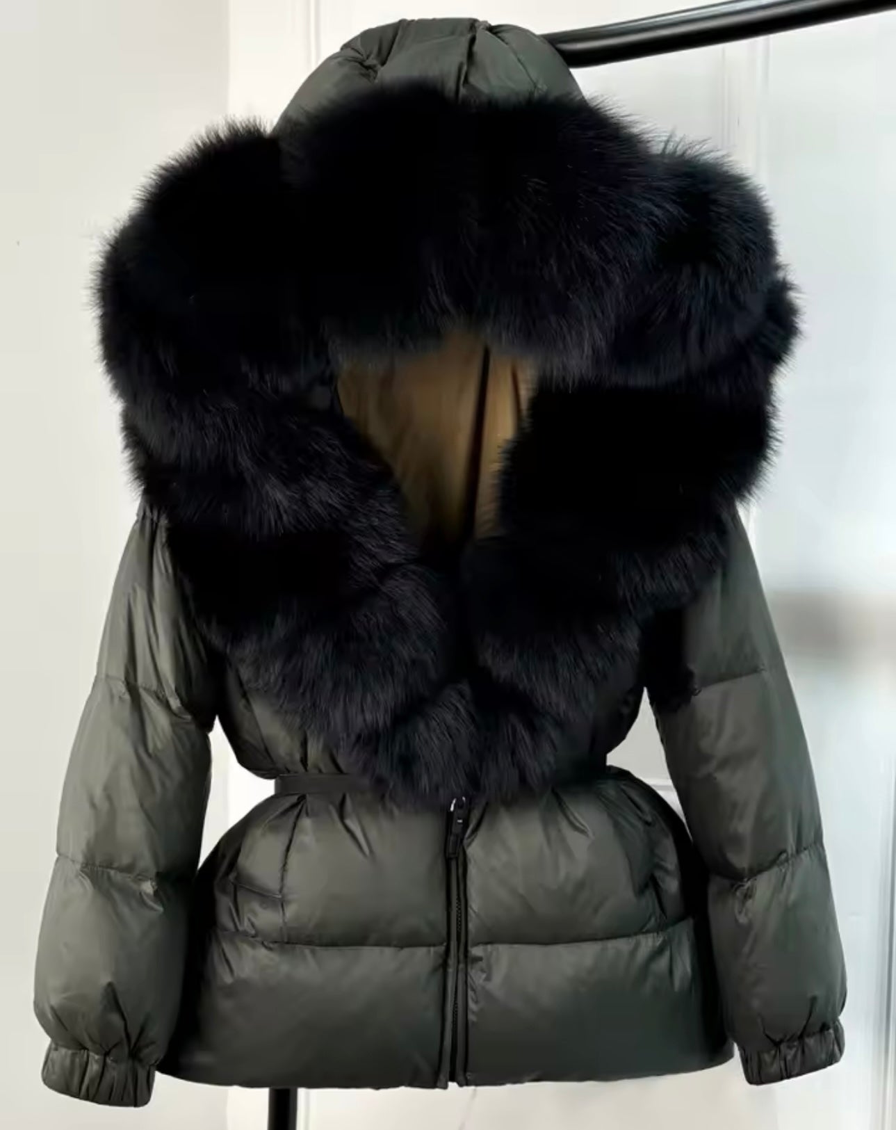 So Extra Fur Trim Puffer Jacket