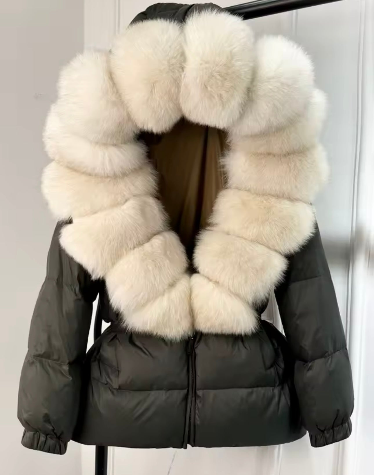 So Extra Fur Trim Puffer Jacket