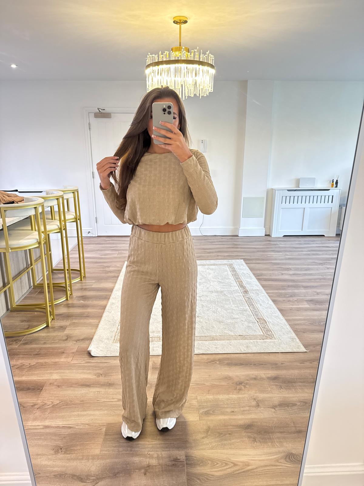 So Extra Pattern Knit Co Ord