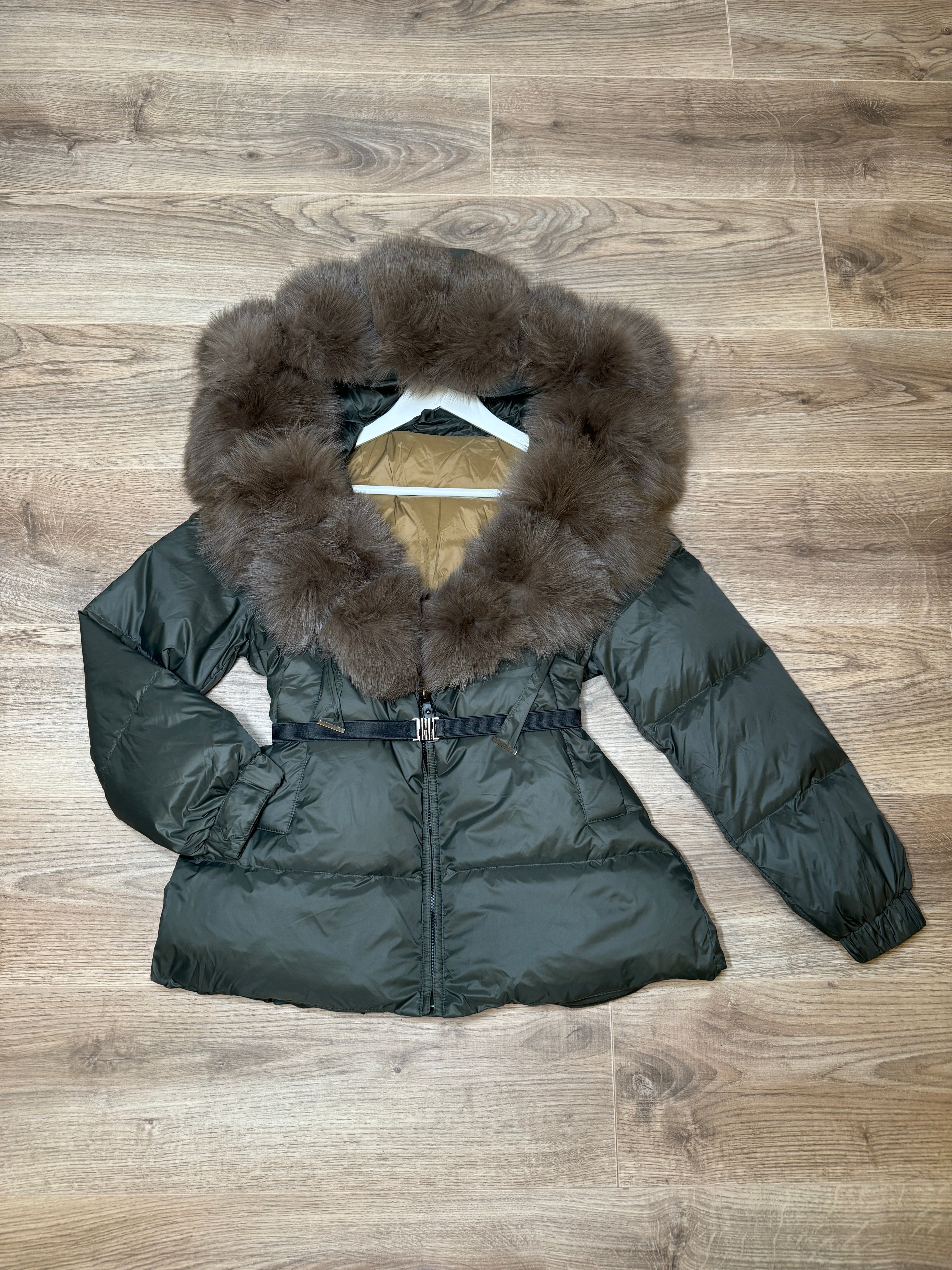 IN STOCK - Fur Trim Puffer Coat