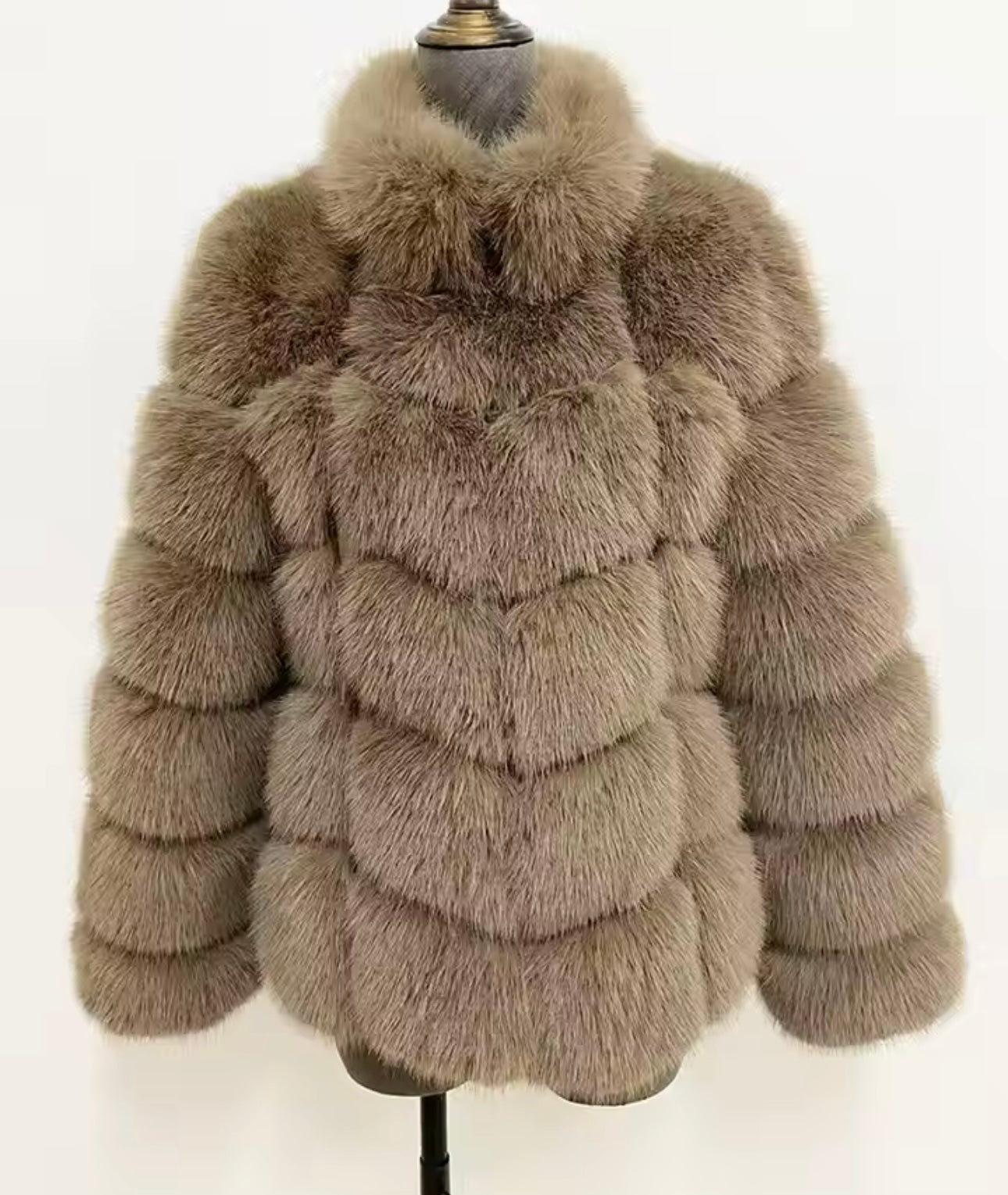 So Extra Luxury Collared Faux Fur