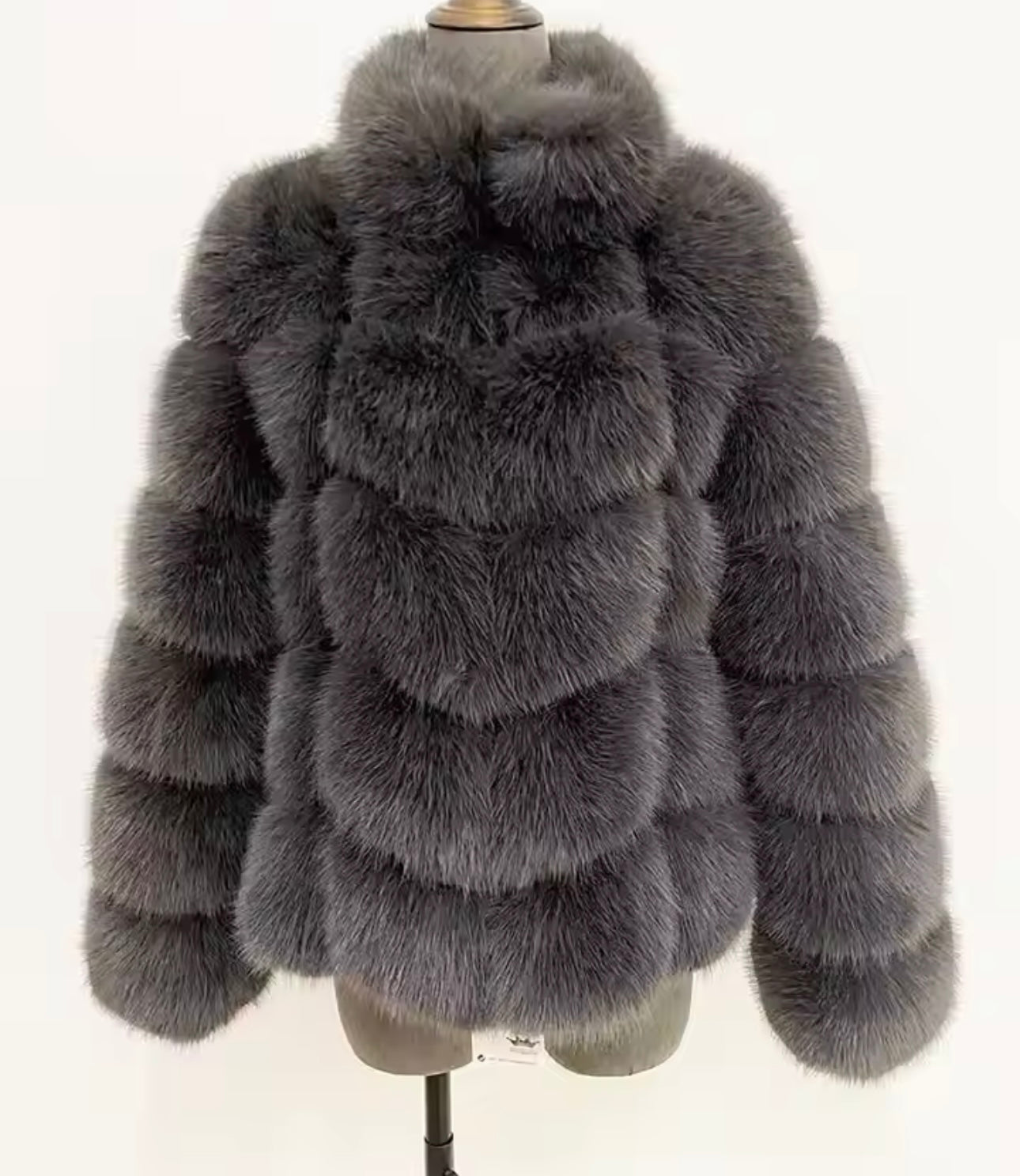 So Extra Luxury Collared Faux Fur