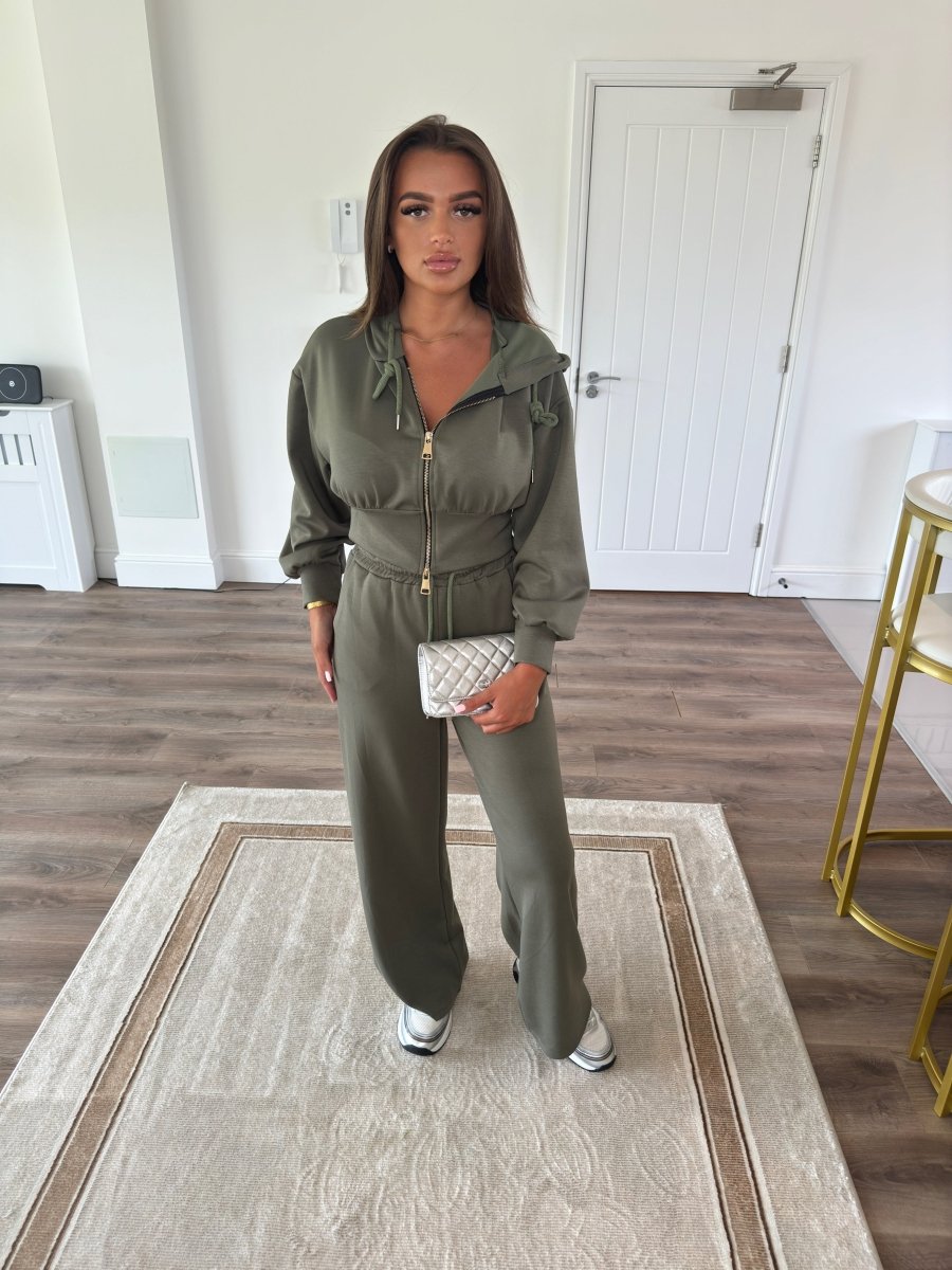 Double Zip Hooded Tracksuit - So Extra