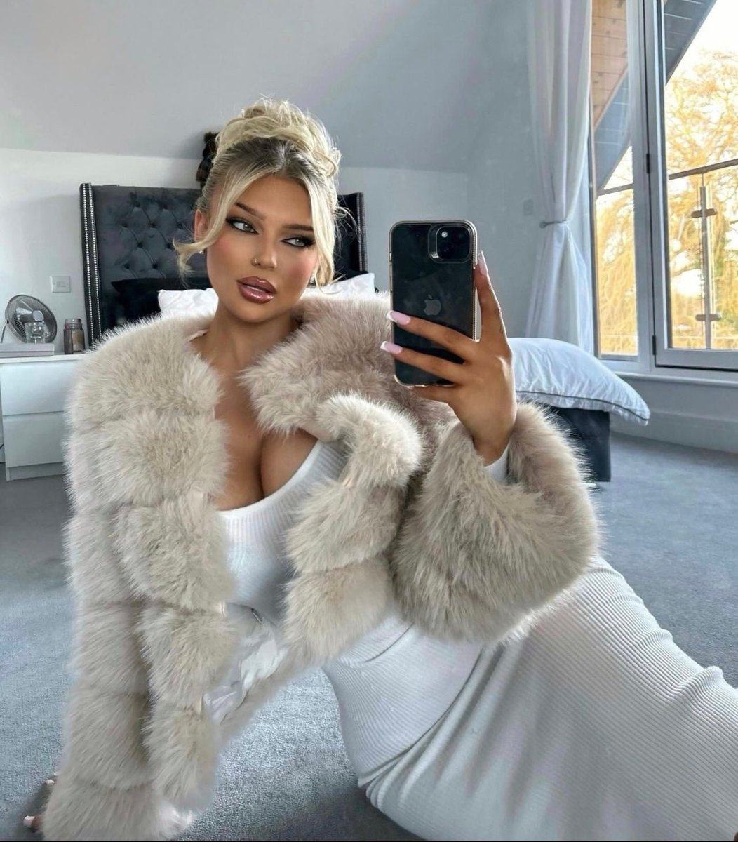 So Extra Cream Faux Fur Coat - So Extra