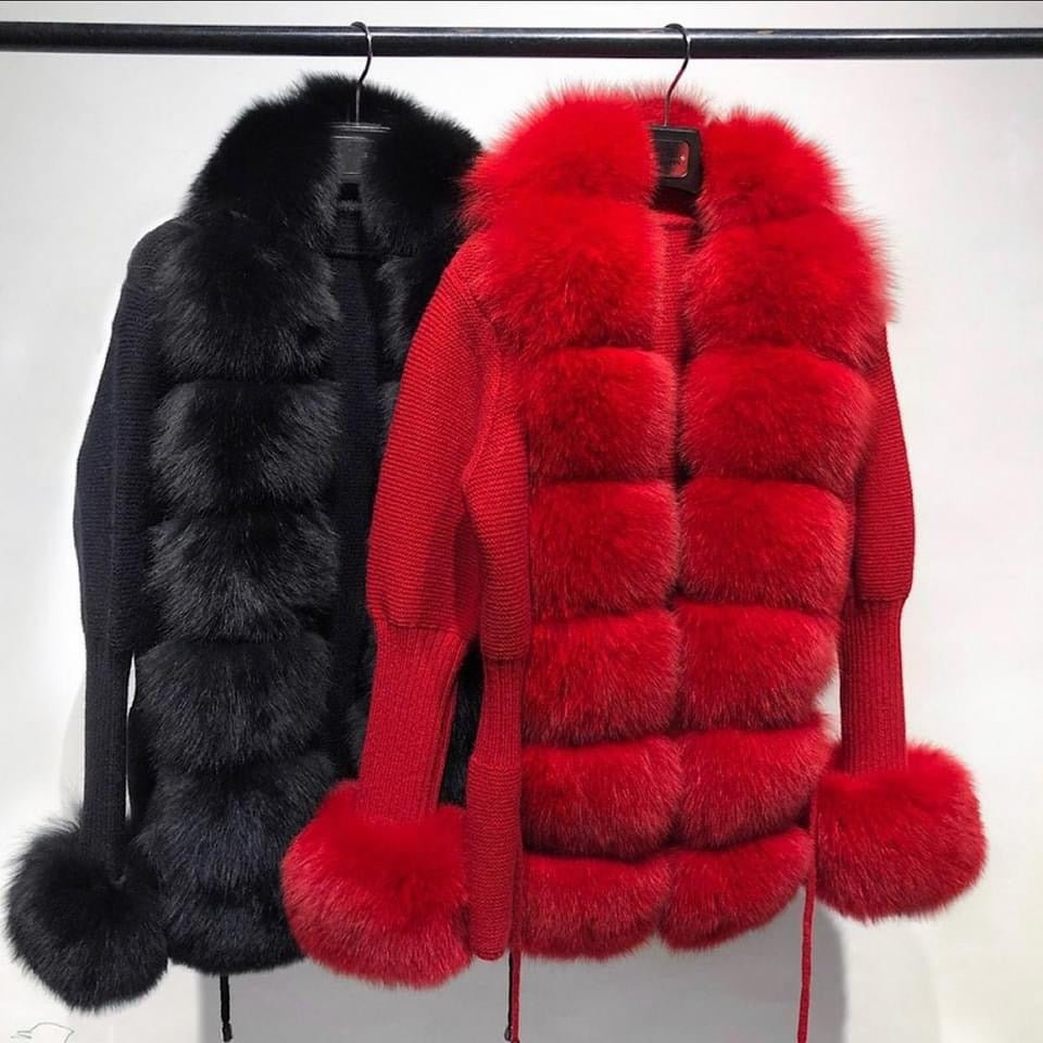 So Extra Luxury Fur Cardigan - So Extra