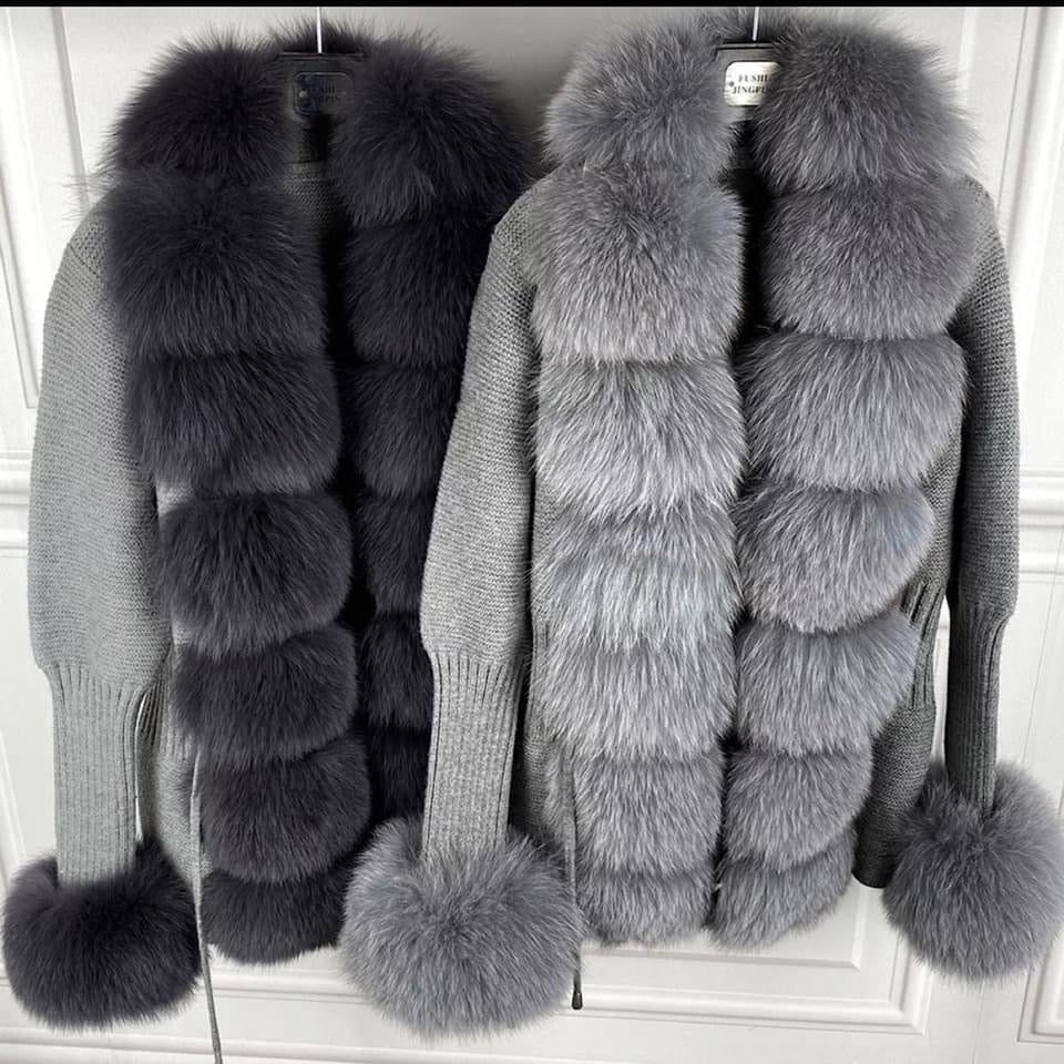 So Extra Luxury Fur Cardigan - So Extra
