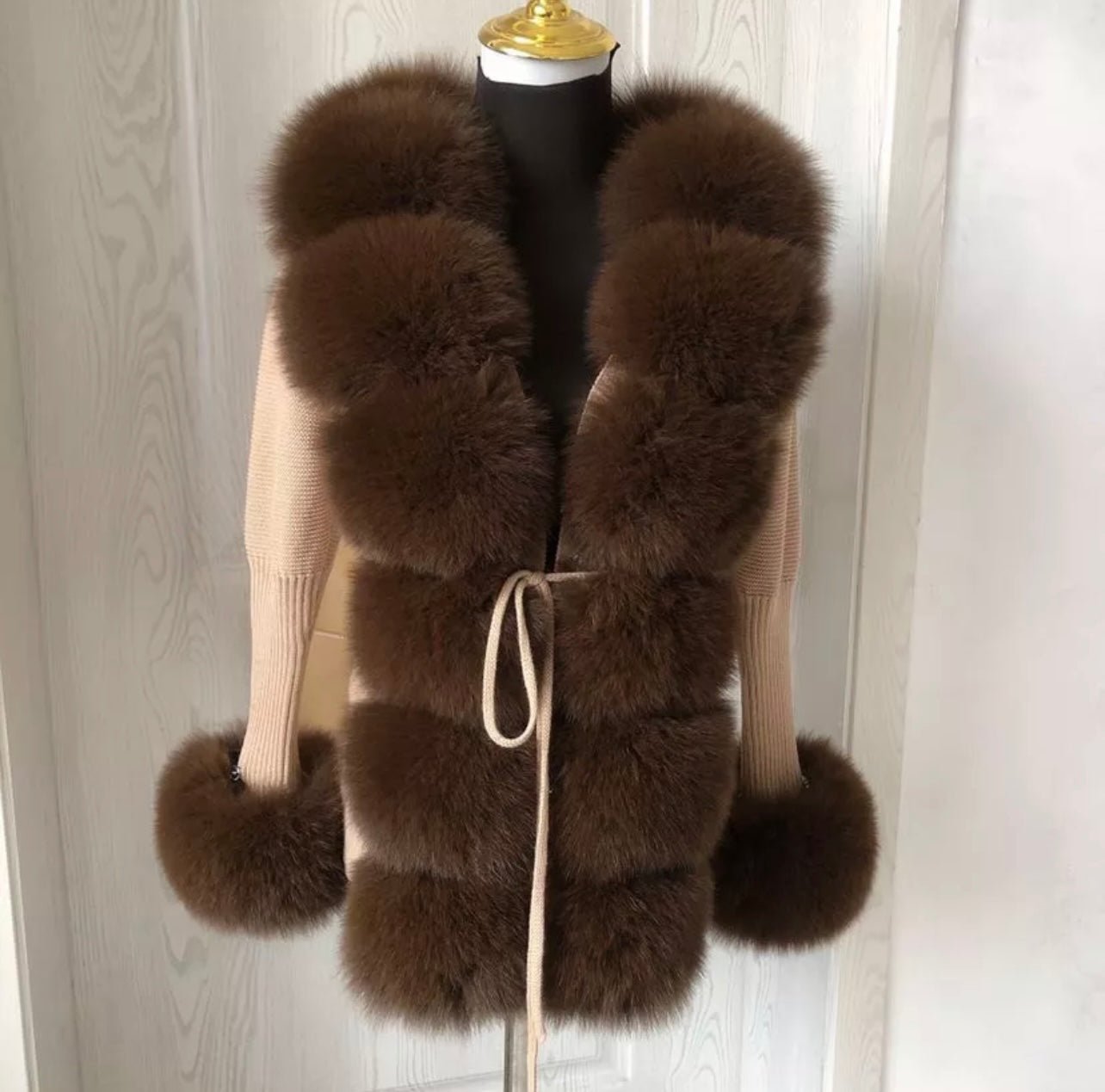 So Extra Luxury Fur Cardigan - So Extra