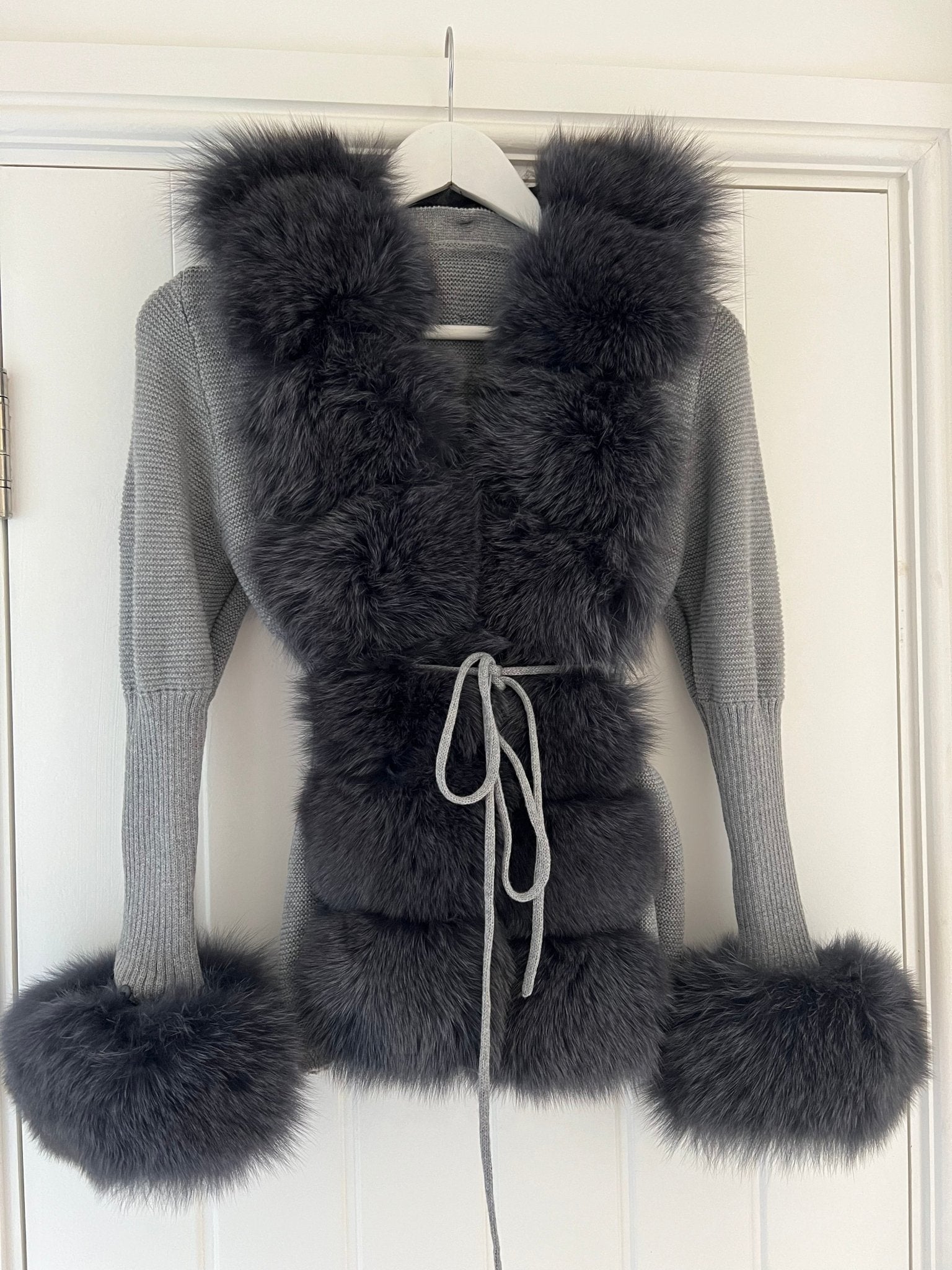 So Extra Luxury Fur Cardigan - So Extra